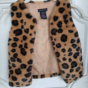 Rachel Zoe faux fur vest Size XS
